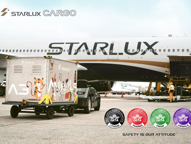 STARLUX Airlines – Holder of 4 IATA Certifications 🥇